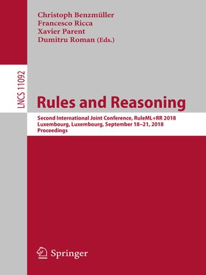 cover image of Rules and Reasoning